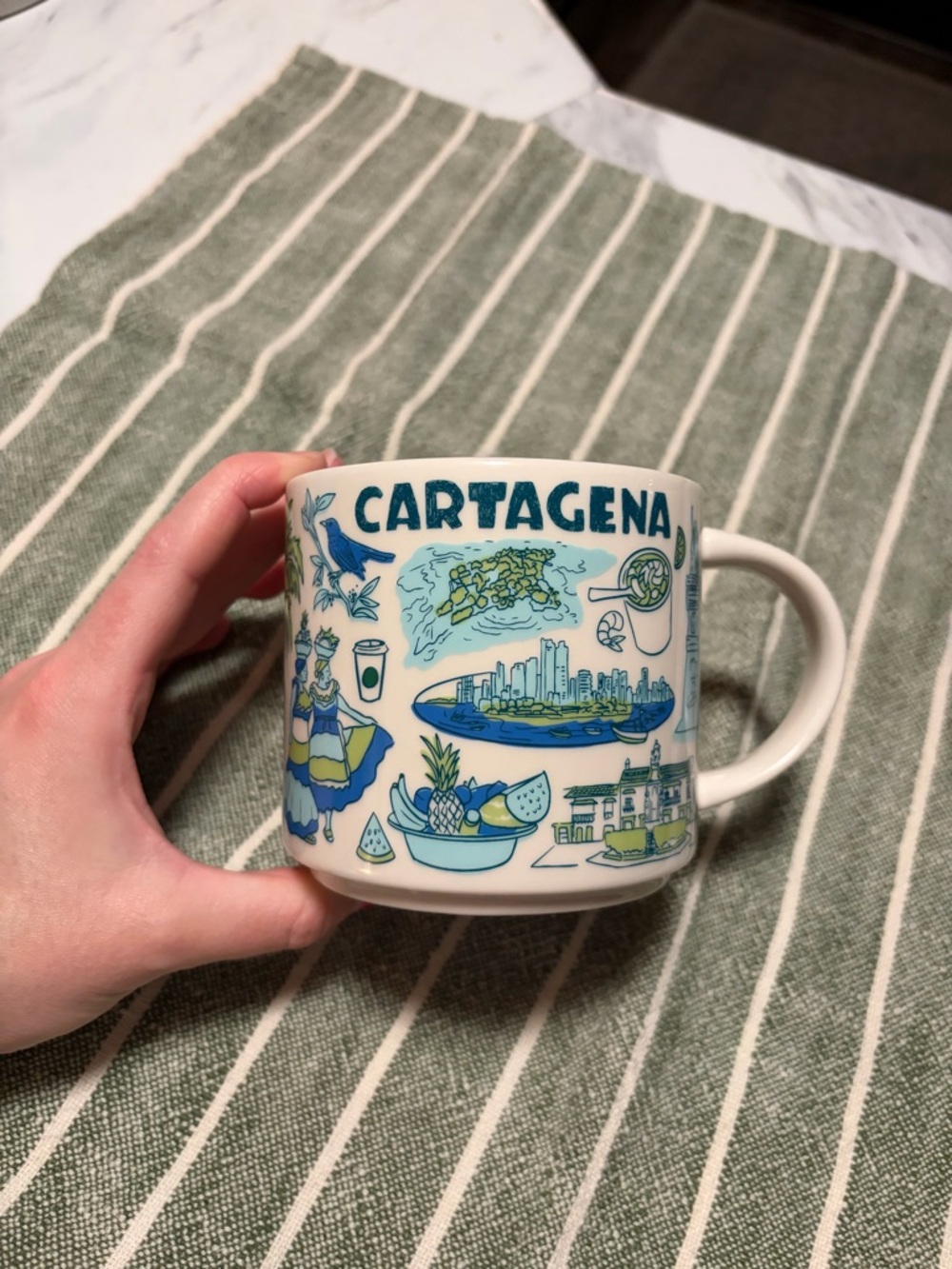 Starbucks Cartagena Been There Series Mug